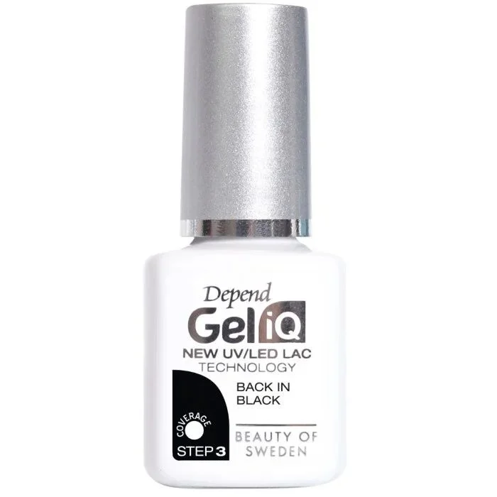 Depend Gel iQ Back in Black | sort gellakk v:2241650