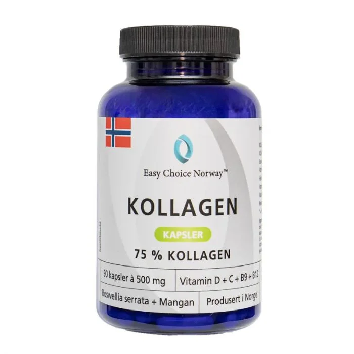 Easy Choice Kollagen Pluss 75% 90 Kapsler v:9737725 Easy Choice Kollagen Pluss 75% 90 Kapsler v:9737725