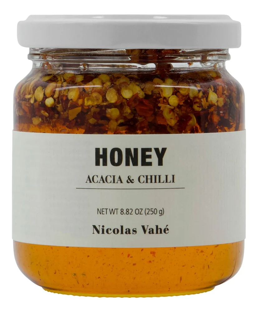 Nicolas Vahé Honey – Acacia & Chilli – 250 g. v:3045519 Nicolas Vahé Honey – Acacia & Chilli – 250 g. v:3045519