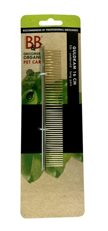 B&B Gold Comb – 16 cm v:9696715 B&B Gold Comb – 16 cm v:9696715