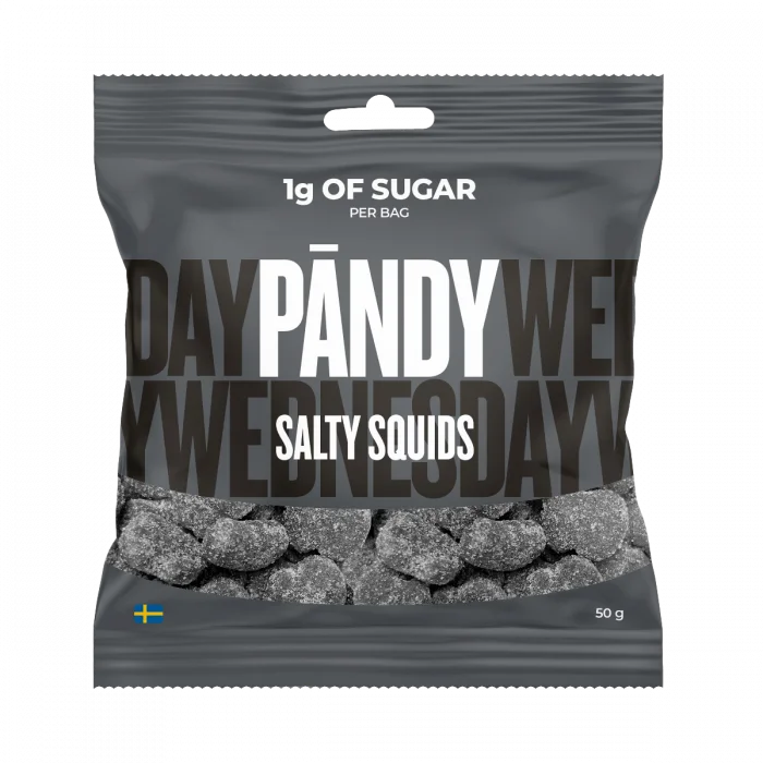 Pändy Candy Salty Liquorice 50 g v:4882873