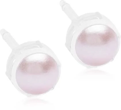Blomdahl Medical Plastic Bezel Pearl 6 mm Light Rose v:6927961