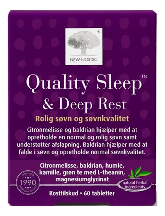 New Nordic Quality Sleep Deep Rest – 60 tabl. v:3304689 New Nordic Quality Sleep Deep Rest – 60 tabl. v:3304689