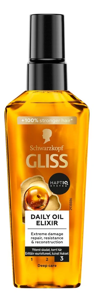 Schwarzkopf Gliss Daily Oil Elixir – 75 ml. v:9154479 Schwarzkopf Gliss Daily Oil Elixir – 75 ml. v:9154479