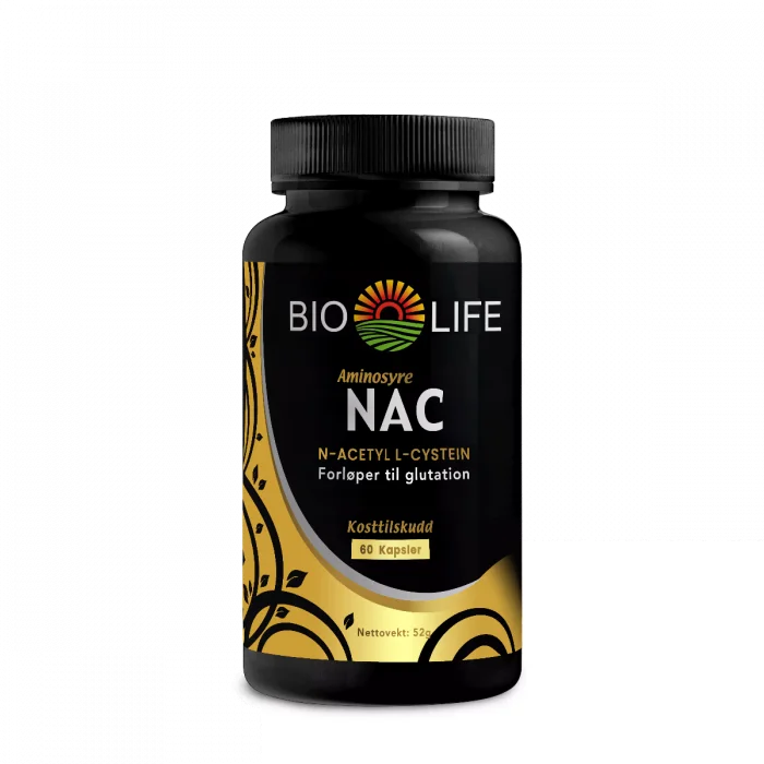Bio-Life NAC 60 kapsler | N-Acetylcystein v:4683935