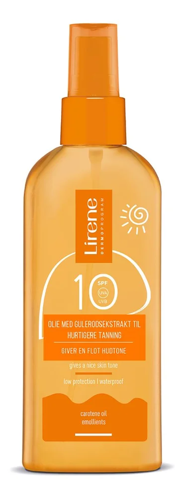 Lirene Tanning Accelerator Carroten Oil SPF 10 - 150 ml. v:2921024