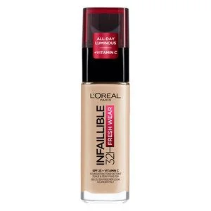 L’Oréal Paris Infaillible Fresh Wear 32H Liquid Foundation 130 Cool Undertone 30ml v:4765848