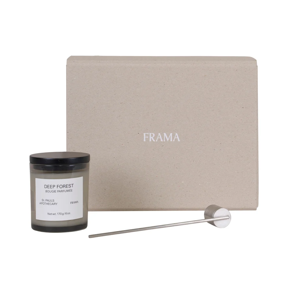 Deep Forest Scented Candle + Snuffer 170 g - FRAMA v:8180999