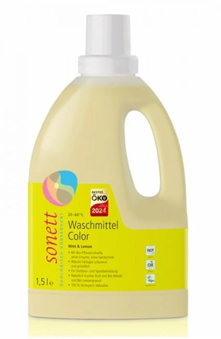 Sonett Vaskemiddel color 1,5 liter v:7402174 Sonett Vaskemiddel color 1,5 liter v:7402174
