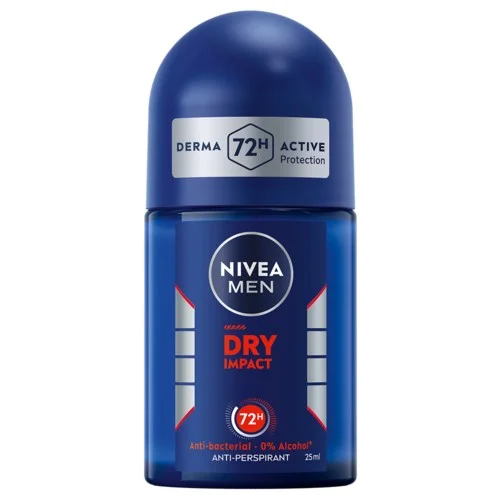 NIVEA MEN Dry Impact Roll On Mini 25 ml v:5652085