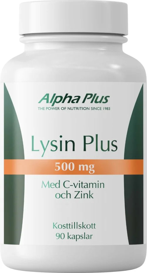 Alpha Plus Lysin Plus 90 stk v:4192945 Alpha Plus Lysin Plus 90 stk v:4192945