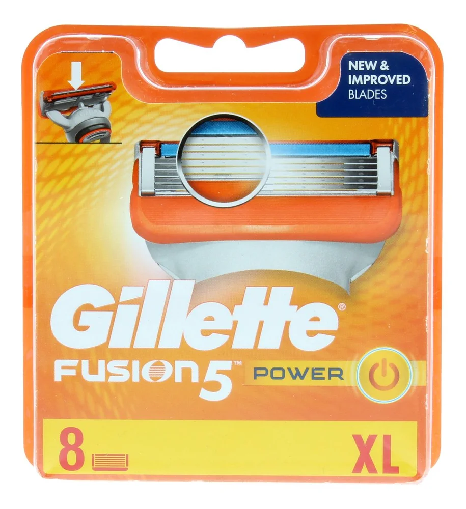 Gillette Fusion Power-barberblader – 8 stk. v:3724073 Gillette Fusion Power-barberblader – 8 stk. v:3724073