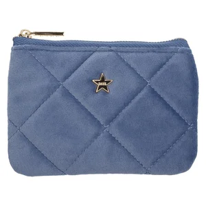 DARK Velvet Quilted Mini Pouch Country Blue v:4355570 DARK Velvet Quilted Mini Pouch Country Blue v:4355570