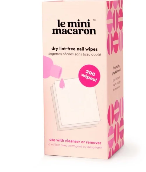 Le Mini Macaron Lint-Free Nail Wipes Dry Pads v:4105071
