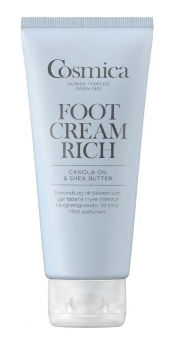 Cosmica Foot Cream Rich med parfyme 100ml v:5831588 Cosmica Foot Cream Rich med parfyme 100ml v:5831588