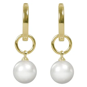 Snö Of Sweden Largo Doble Pearl Ear Gold Onesize v:3227646
