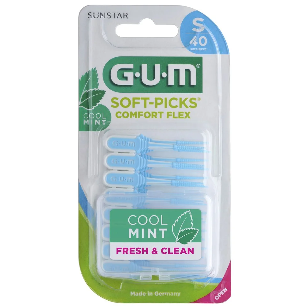 Gum Soft-Picks Minty 40 stk. – Flere størrelser v:2818598