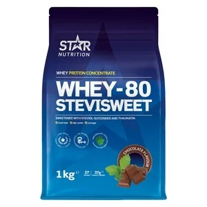 Star Nutrition Whey-80 SteviSweet Chocolate 1000g v:9659951 Star Nutrition Whey-80 SteviSweet Chocolate 1000g v:9659951