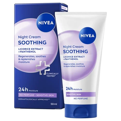 NIVEA Soothing Night Cream 50 ml v:1898391