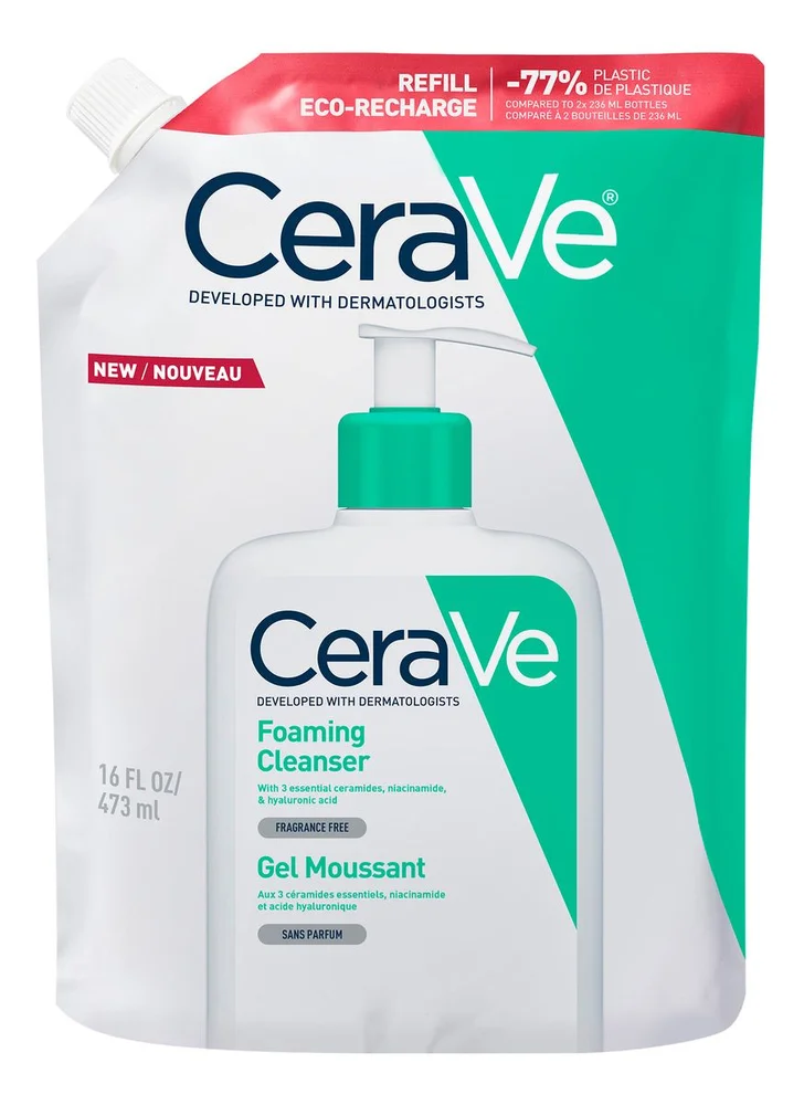 CeraVe Foaming Cleanser Refill – 473 ml. v:3603225 CeraVe Foaming Cleanser Refill – 473 ml. v:3603225