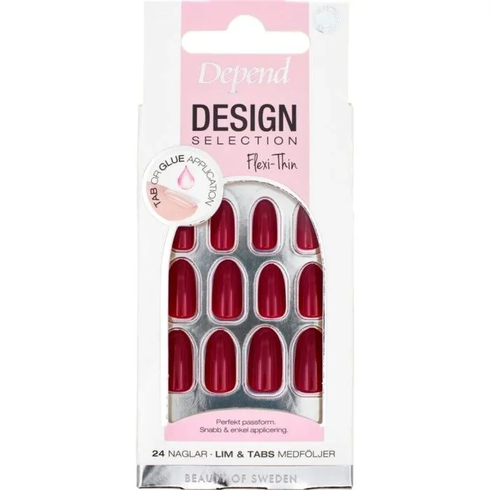 Depend Design Selection Flexi-Thin Bordeaux Red v:4888486