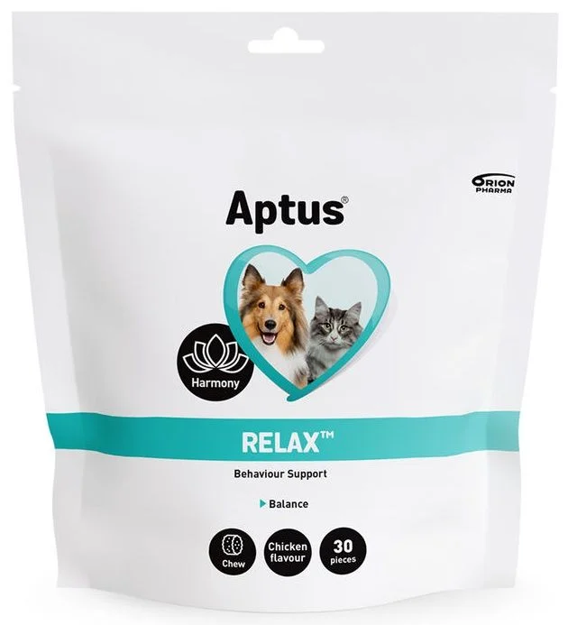 Aptus Relax tilskuddsfôr til hund og katt 30 stk v:1792894