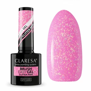 Claresa Brush Easy Gel Pink Glitter 5g v:5259432 Claresa Brush Easy Gel Pink Glitter 5g v:5259432