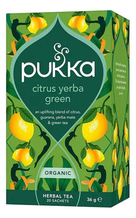 Pukka Citrus Yerba Green te Ø – 20 teposer v:5419797 Pukka Citrus Yerba Green te Ø – 20 teposer v:5419797