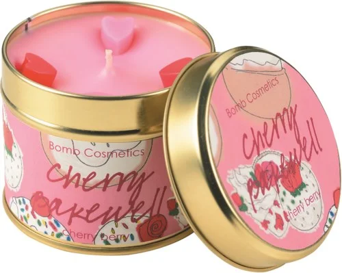 Bomb Cosmetics Tin Candle Cherry Bakewell v:4967550