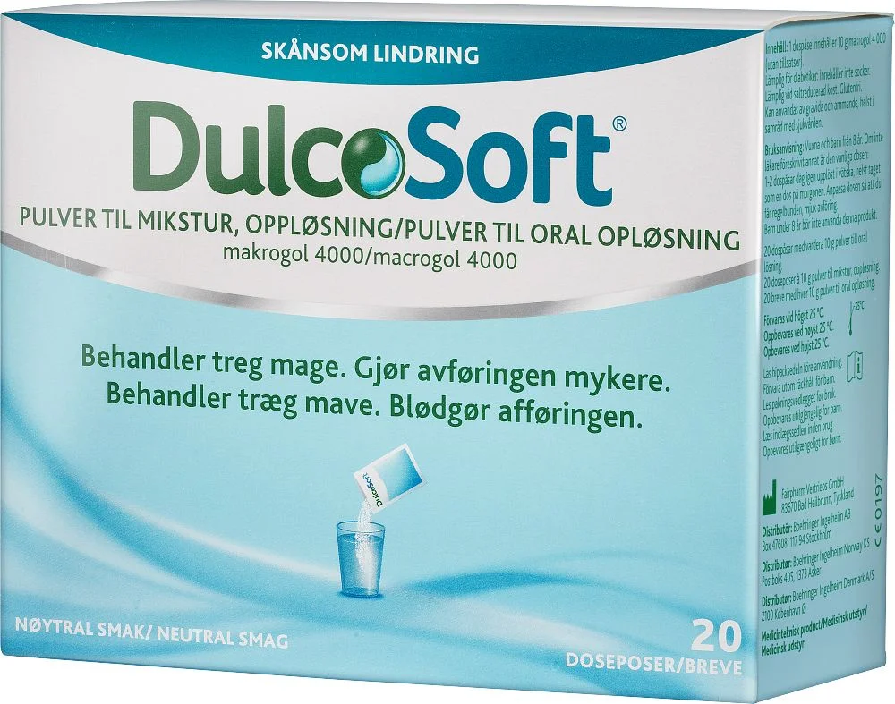Dulcosoft – 20 doseposer v:1460695