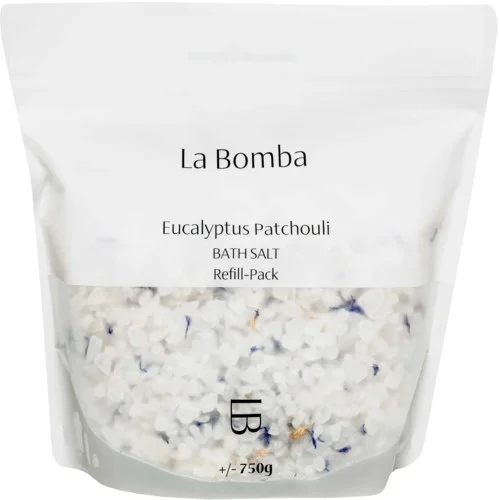 La Bomba Eucalyptus Patchouli Bath Salt Refill Pack 750 g v:7592536