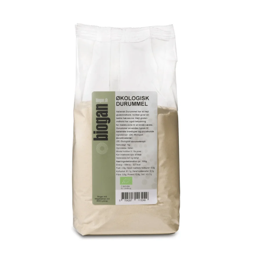 Biogan Durummel fint Ø – 1 kg v:5866378 Biogan Durummel fint Ø – 1 kg v:5866378
