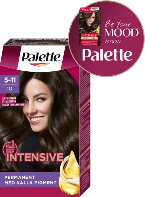 Palette Intensive Creme Coloration 5-11 Light Ash Brown v:1884594
