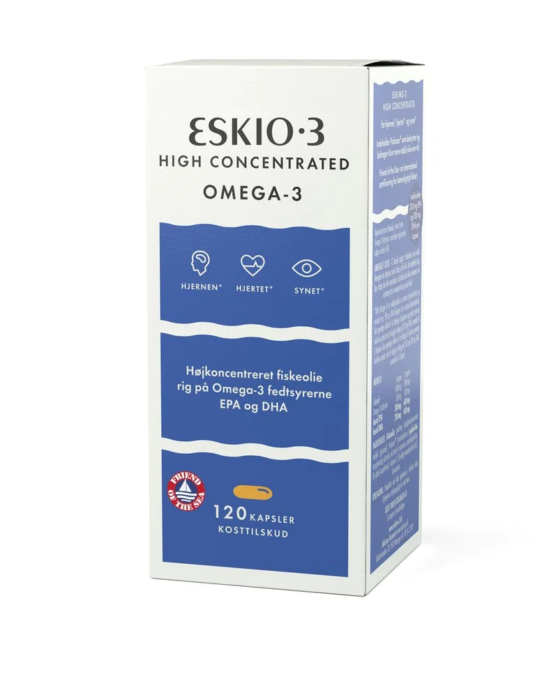 Eskimo-3 High Concentrated – 120 kapsler v:7721936 Eskimo-3 High Concentrated – 120 kapsler v:7721936