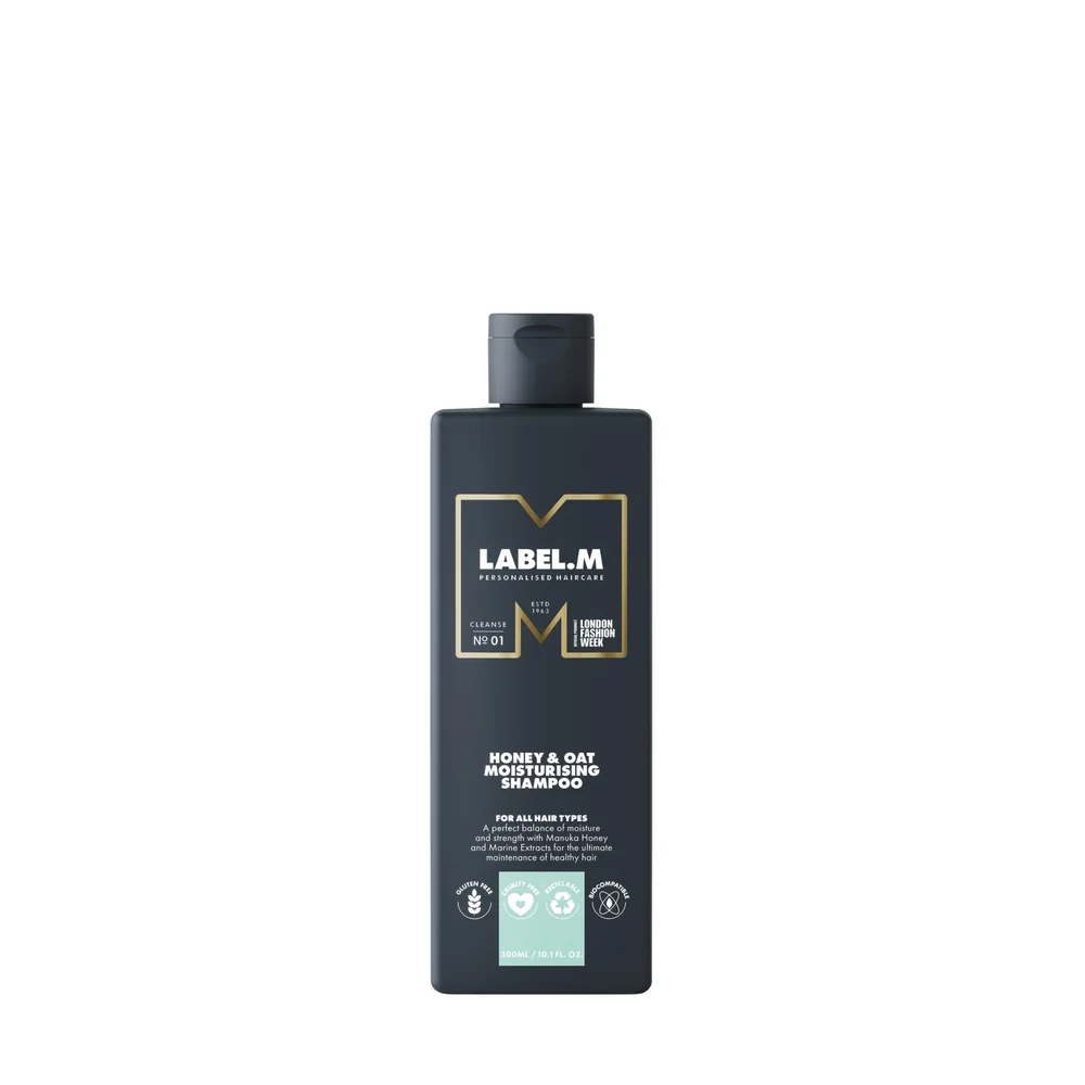 Honey & Oat Moisturising Shampoo 300 ml – label.m v:5045756 Honey & Oat Moisturising Shampoo 300 ml – label.m v:5045756