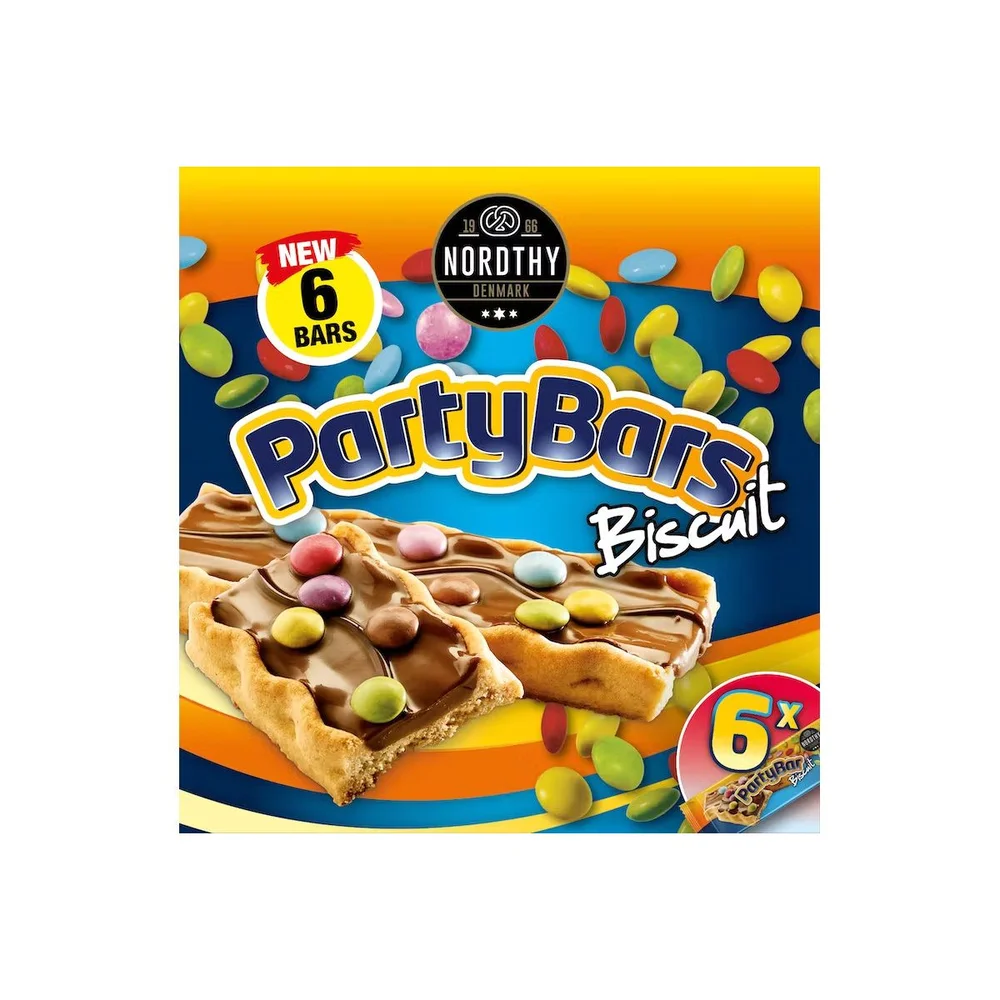 Nordthy Party Bars 6 pk – 162 g v:7864875 Nordthy Party Bars 6 pk – 162 g v:7864875