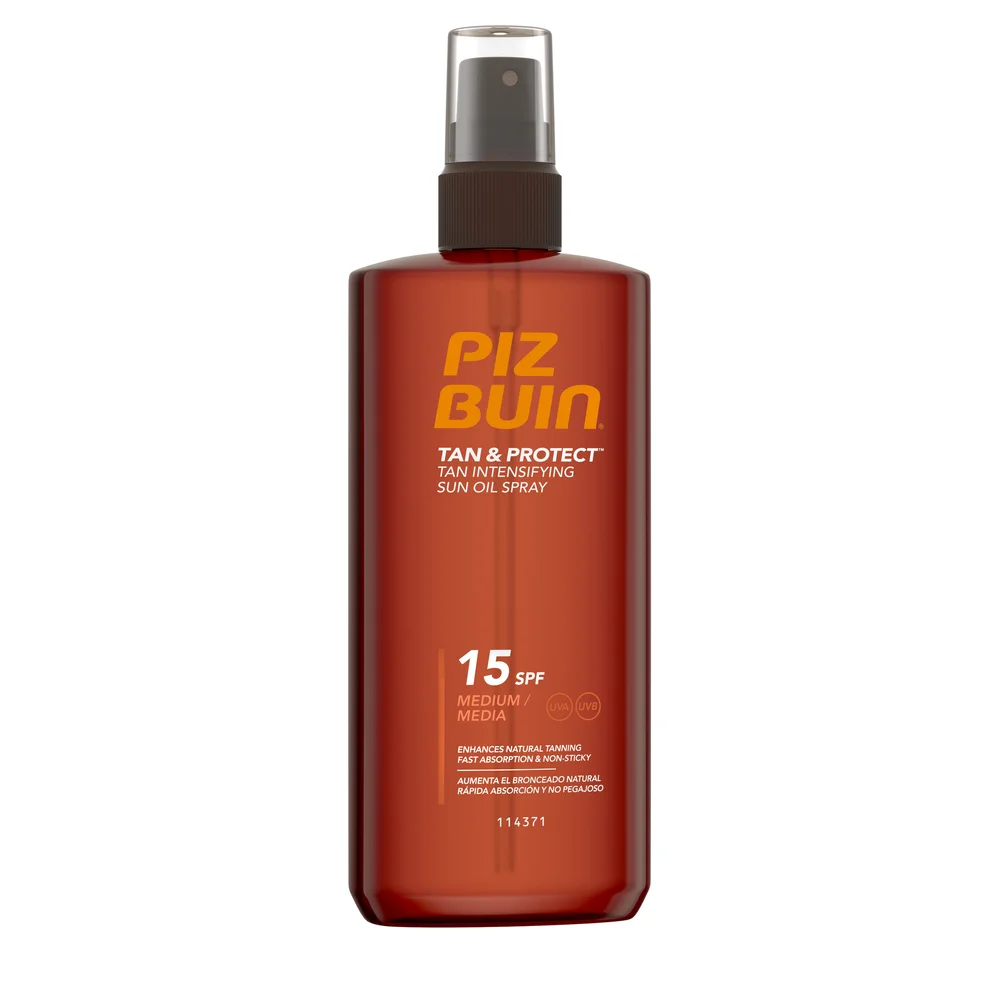 Piz Buin Tan & Protect SPF15 – Sololje for Intens Brunfarge v:4464904