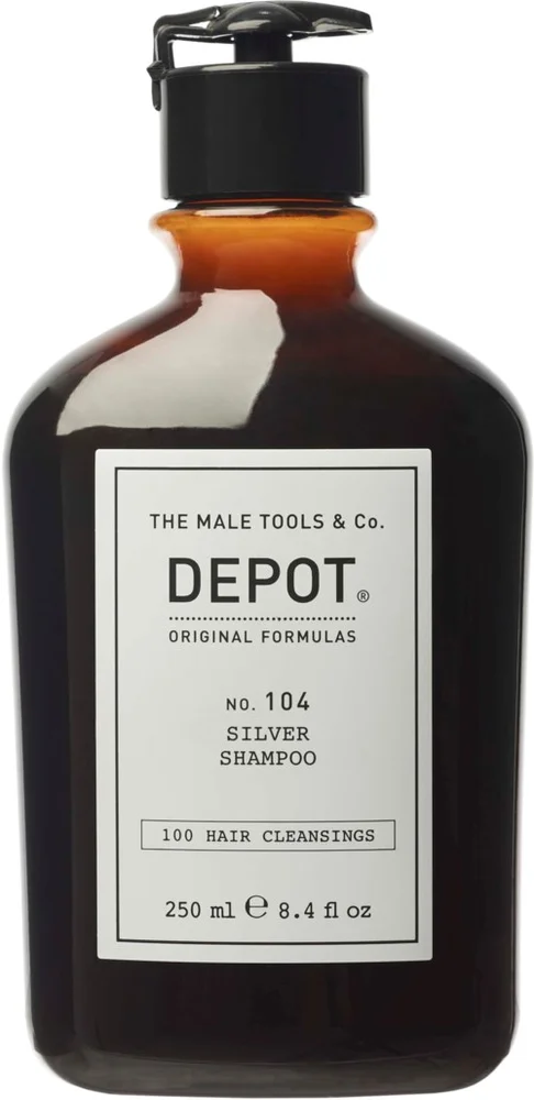 DEPOT MALE TOOLS No. 104 Silver Shampoo 250 ml v:5376183 DEPOT MALE TOOLS No. 104 Silver Shampoo 250 ml v:5376183