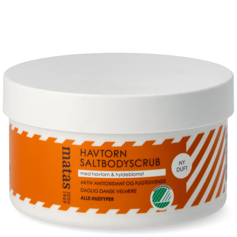 Sea Buckthorn & Elderflower Salt Body Scrub For Senstive Skin 250 ml - Matas Striber v:6557001