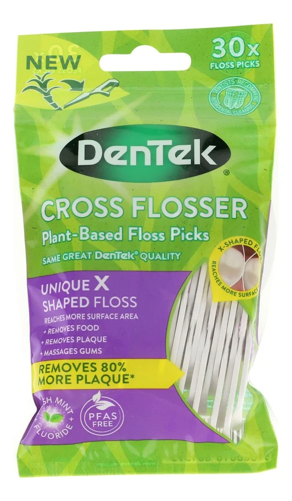 DenTek ECO Cross Flosser - 30 stk. v:9939719