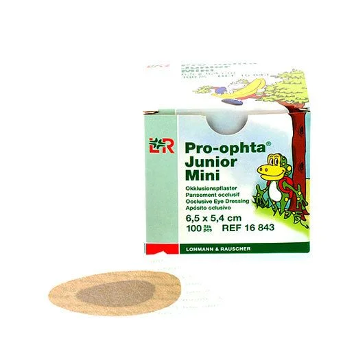 Pro-Ophta jr. mini øyelapp – 100 stk v:5672543 Pro-Ophta jr. mini øyelapp – 100 stk v:5672543