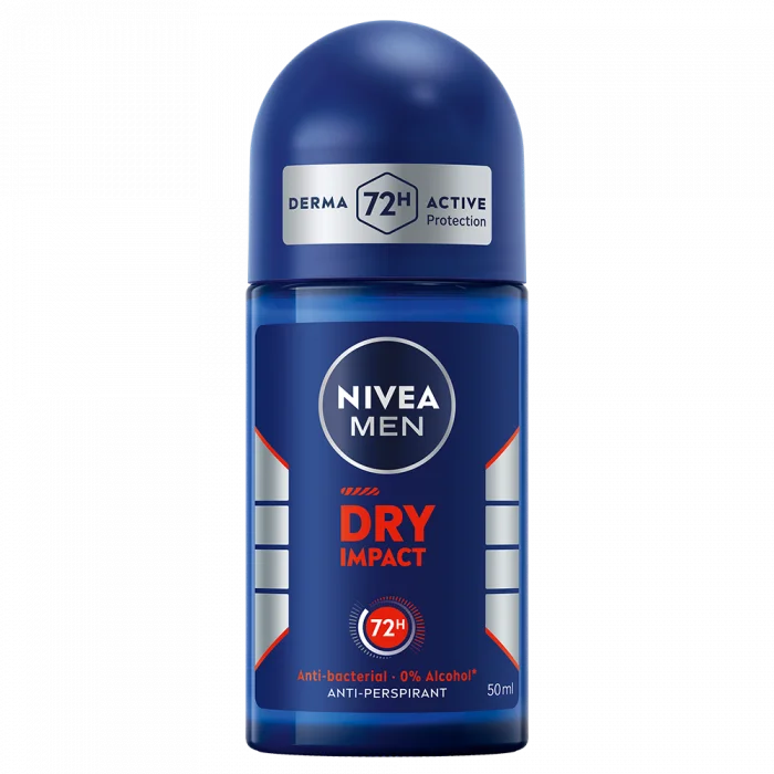 NIVEA Men Deo Dry Impact Roll-on, 50ml v:8490533 NIVEA Men Deo Dry Impact Roll-on, 50ml v:8490533