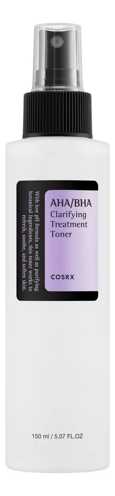 COSRX AHA/BHA Clarifying Treatment Toner – 150 ml. v:5353914 COSRX AHA/BHA Clarifying Treatment Toner – 150 ml. v:5353914