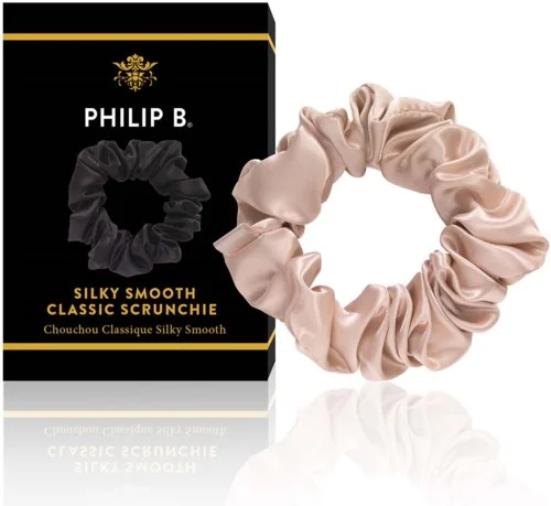 Philip B Classic Scrunchie Champagne v:1611361 Philip B Classic Scrunchie Champagne v:1611361