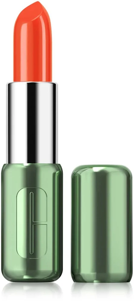 Clinique Pop Longwear Lipstick Shine Flame Pop v:6180441 Clinique Pop Longwear Lipstick Shine Flame Pop v:6180441