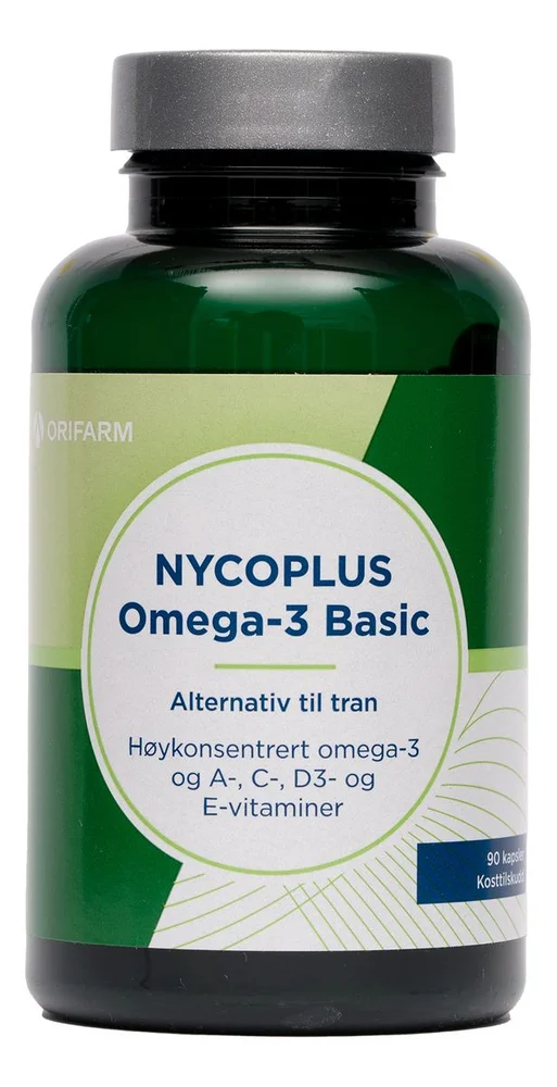 Nycoplus Omega-3 basic kapsler -90 stk. v:4771193 Nycoplus Omega-3 basic kapsler -90 stk. v:4771193