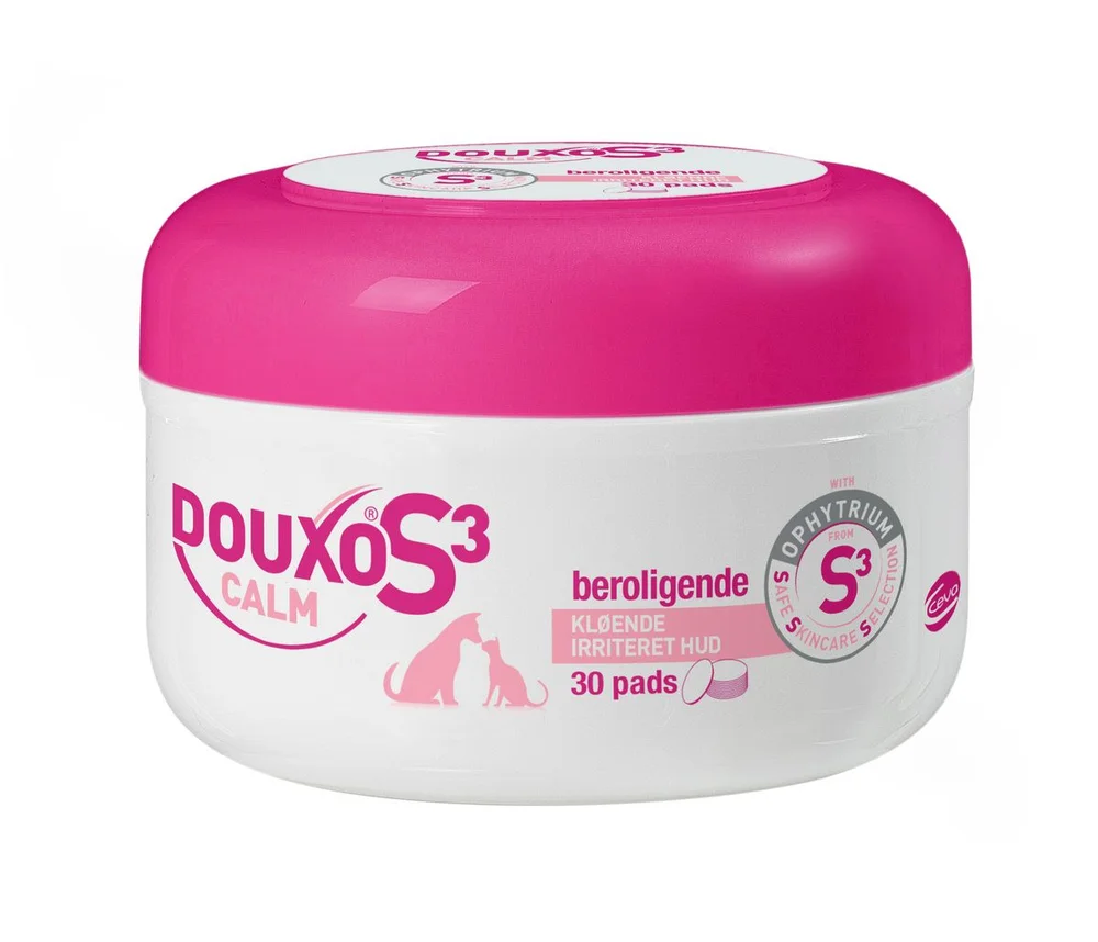 Douxo S3 Calm Pads – 30 stk. v:4340029 Douxo S3 Calm Pads – 30 stk. v:4340029