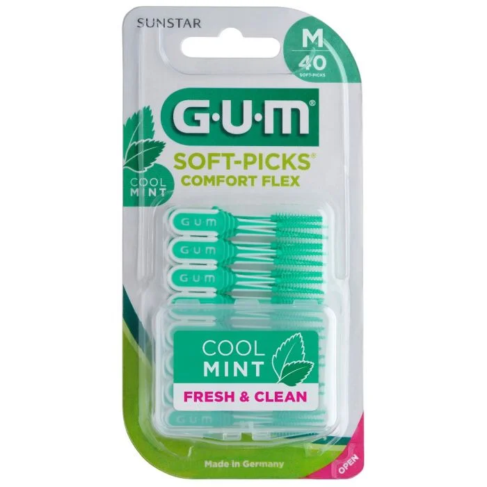 Gum Soft-Picks Comfort Flex Cool Mint str M 40 stk v:7920828