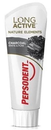 Pepsodent Long Active Nature Elements Charcoal Tandkräm 75 ml v:5836866