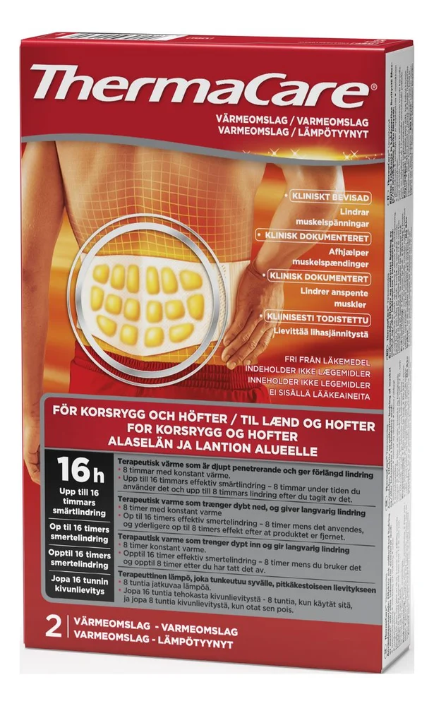 ThermaCare rygg – 2 stk v:3234999 ThermaCare rygg – 2 stk v:3234999